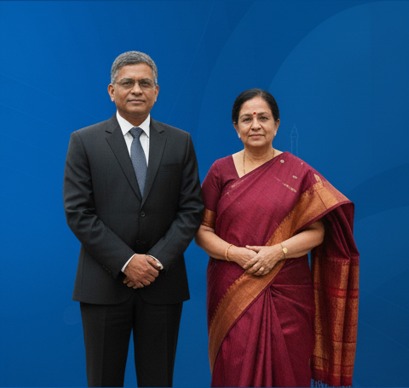 Amit Kapoor and Dristy Srivastava - Founders of Drishya Hospitality Management